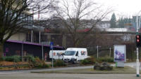 28.11.12 - Blick vom alten Busbahnhof - Die Treppe wird einer Brcke weichen.