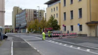 29.10.2012 - Beginn des Einrichten der Baustelle um 10: 00 Uhr