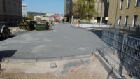01.05.13 - Die Hotelzufahrt ist fertig.