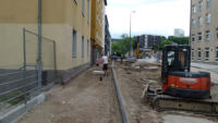 13.06.13 - Der Brgersteig an der Sdseite ist als nchstes dran