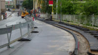 25.06.13 - Dessauerstrae - Die Bordsteine sind fertig eingebau 