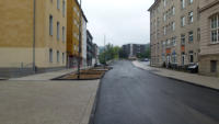 27.06.13 - Str. Dppersberg - in den letzten Tagen wurde dieser Teil fertig Asphaltiert