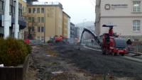 19.12.12 - Abfrsen der Teerdecke