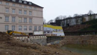 05.04.13 - Der Steg ist fast fertig.