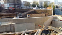 14.11.13 - Das Brckenlager nimmt gestalt an.