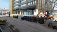 16.04.13 - Die Sttzwand wchst weiter.