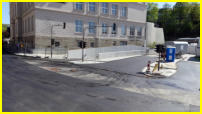 19.04.2018 - Die zweite Asphaltschicht wurde heute eingebaut.