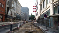 21.08.13 - Erste Konturen sind erkennbar.Blick vom Muerchen Richtung Schlobleiche.