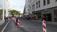 25.10.13 - Die Haltestelle 1 ist in Richtung Neumarkt verlegt worden.