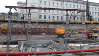 20.12.14 - Die Sttzen fr die Brcke sind nun fertig Montiert.