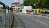 23.07.14 - Das Baucontainerdorf wird eingerichtet.