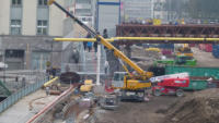 23.01.15 - Die provisorische Gasleitung ist weiter gewachsen