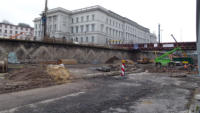19.01.15 - Blick von der ALten Freiheit zur Fugngerbrcke.