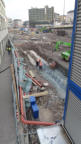 19.01.15 - Blick von der Fugngerbrcke. Richtung Kreuzung Dppersberg.
