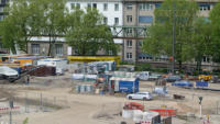 11.05.15 - Die Recycelten Baustoffe sind inzwischen abgefahren worden.
