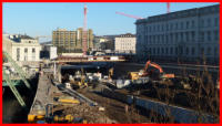 16.02.16 - Der Recyclingplatz hat sich nun weiter nach Osten verschoben.