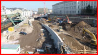 29.02.16 - Der Straenbau hat begonnen.
