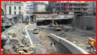 28.09.16 - Wann wohl auf der planierten Flche der erste Asphalt eingebaut wird?