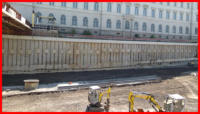 16.08.16 - Nun wird der Unterbau fr die Strae geebnet und die Fahebahn verdichtet..