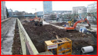 11.02.16 - Der Boden wird nun  Recycling.