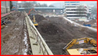11.03.16 - Viel Erdreich wurde in den letzten Wochen hier bewegt.