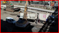 21.04.16 - Der Abtransport der Gerte wird wohl am Wochenende abgeschlossen sein.