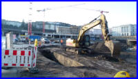 12.02.16 - Der alte Betonbunker wird freigelegt