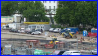 02.08.16 - Der Radweg ist nun fertig gepflastert.