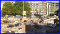 13.09.16 - Seit letzter Woche stehen hier schon die ersten Straenbeleuchtungen.