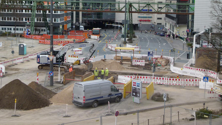 24.05.16 - Der Kran wurde nun abgebaut und abgefahren.