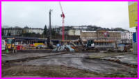 06.01.16 - Die alte teerdecke ist nun abgefrst.