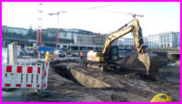 12.02.16 - Der alte Betonbunker wird freigelegt