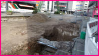 04.06.16 - Hier endet der Graben erstmal.