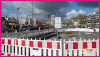 07.04.16 - Die Nordseite der B7 ist nun in gesperrt.