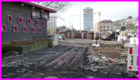 11.02.16 - Der Geh / Radweg ist nun fertig gepflastert.