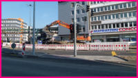 14.04.16 - Der bergang ist zur Zeit nicht passierbar.