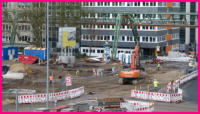 23.03.16 - Nachmessen ob auch alles Stimmt. Der Straenunterbau wird nun eingebaut.
