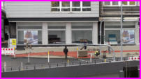 13.12.16 - Der Radweg hat bereits die Morianstrae erreicht.