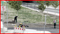 09.05.17 - Die Grtner sind auch noch am Arbeiten.