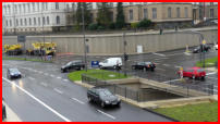 24.11.17 -  Viele Fahrer die wenden suchen ihr Glck via kasinostr. - Islandufer und durch den Wall zur Morianstr. zu gelangen.