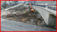 09.02.17 - Der Straenbau hat nun auch hier begonnen.