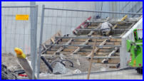 10.04.17 - Die Treppe wurde nun Betoniert.
