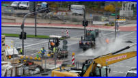 25.11.17 -  Der Asphalt ist wieder eingebaut.