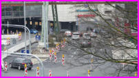 09.01.2017 - Die Fahrbahnmarkierungen in der Morianstrae sind auch schon erfolgt