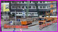 01.02.17 - Auf ca 15 Meter wurde die Strae wieder geffnet.
