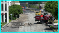 29.05.17 - Der Asphalt ist fertig abgefrst.