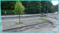 29.05.17 - Der Asphalt ist fertig abgefrst. Die Container sind fertig abgebaut.