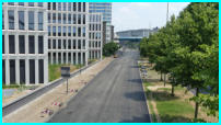 20.06.17 - Heute wurde die letzte Asphaltdecke aufgebracht.