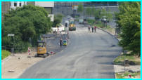 20.06.17 - Heute wurde die letzte Asphaltdecke aufgebracht.