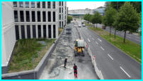 04.08.17 - Noch alles verfugen, dann sind die Bauarbeiten abgeschlossen.